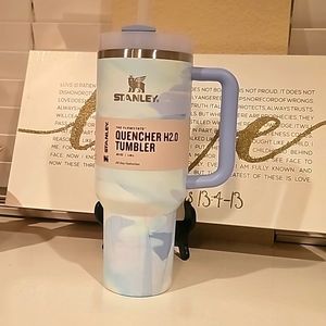New Stanley 40oz Quencher Cool Serene Brushstroke
